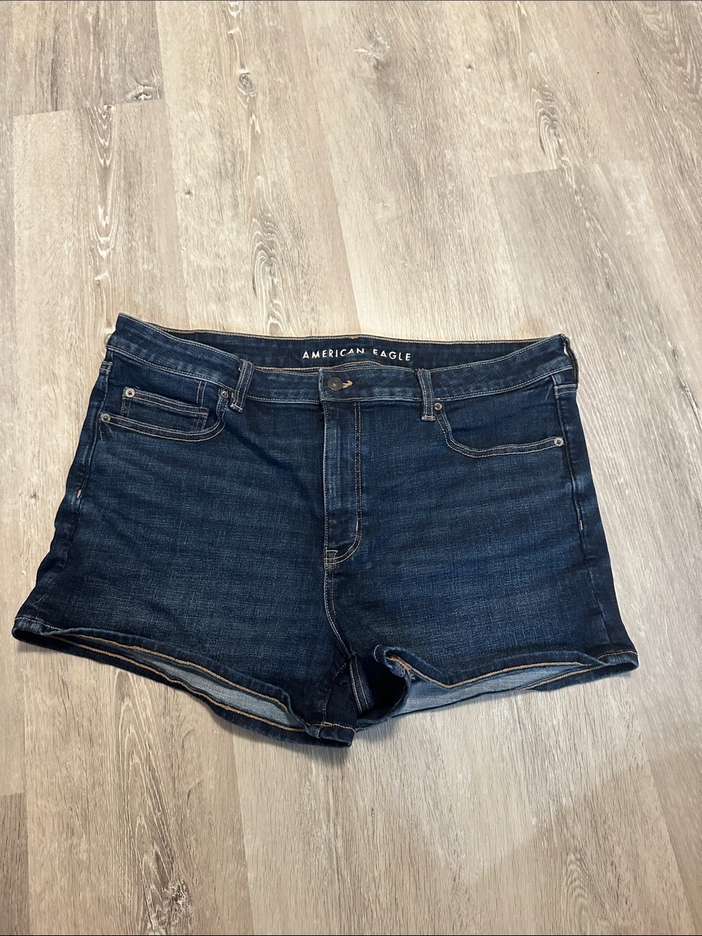 American Eagle Outfitters Indigo Denim Cutoff Shorts